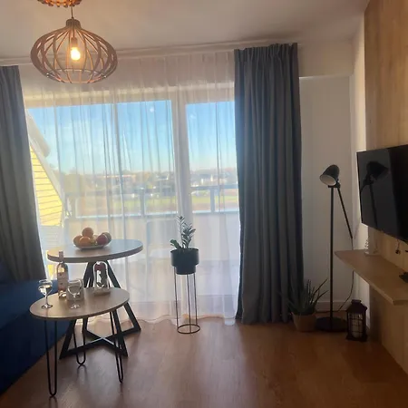 Apartment Niebieski Centrum W Budynku Z Restauracja *