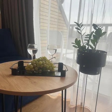 Apartment Niebieski Centrum W Budynku Z Restauracja