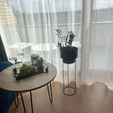 Apartment Niebieski Centrum W Budynku Z Restauracja *