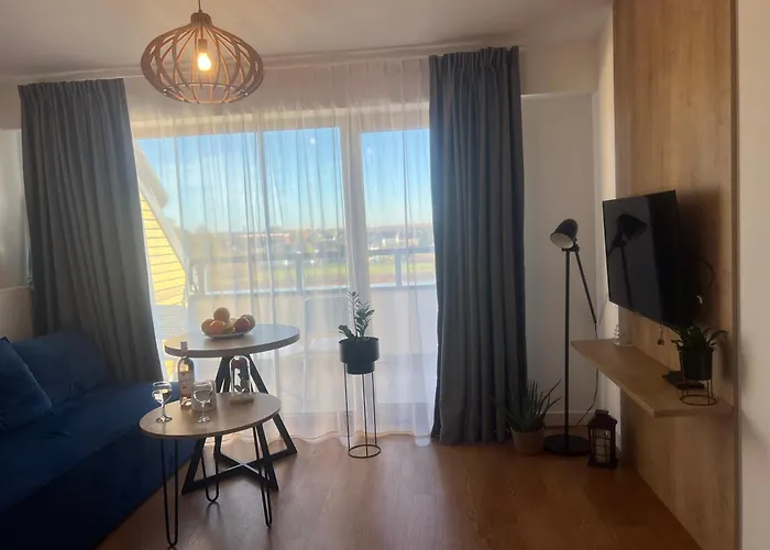 Apartment Niebieski Centrum W Budynku Z Restauracja *