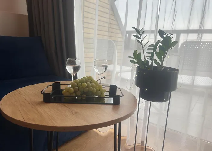 Apartment Niebieski Centrum W Budynku Z Restauracja